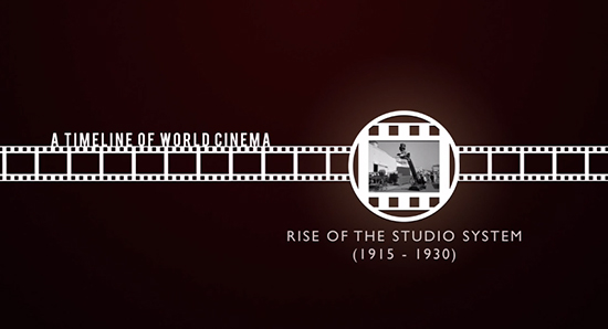 Historia temporal del cine mundial
