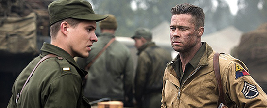 Brad Pitt en Fury