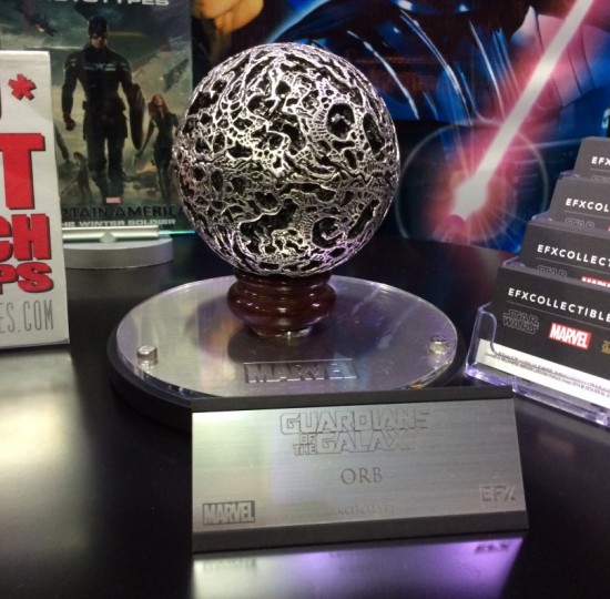Guardians of the Galaxy replica Orb at EFX