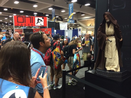 Obi-Wan Kenobi Legendary Scale Figure on display at Sideshow Collectibles