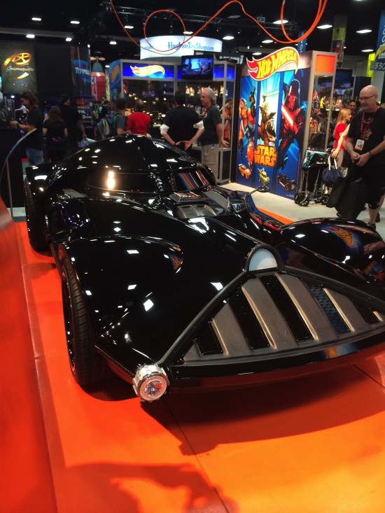 Darth Vader life-size hot wheels car