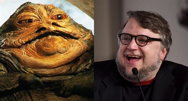 Imágenes de Jabba el Hutt y Guillermo del Toro