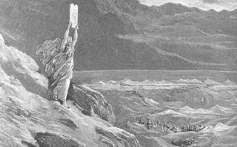 Moises, por Gustave Doré