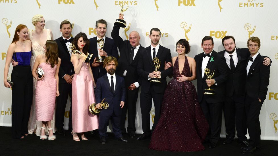El equipo de Juego de Tronos celebra su triunfo en los Emmy