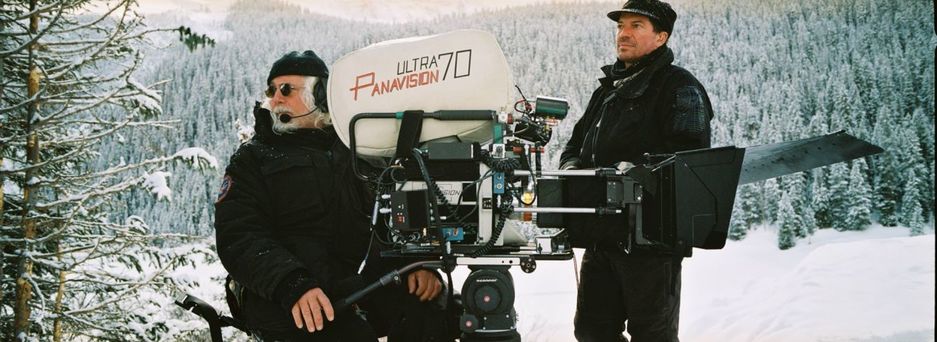 Detalle de una cámara preparada para rodar en Panavision Ultra. (The Weinstein Company)
