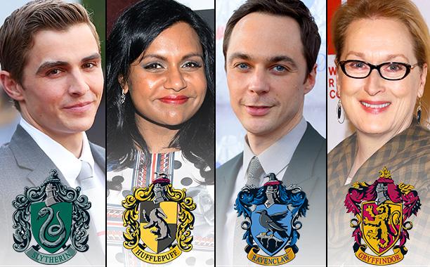 Harry Potter: enmarcamos a 150 famosos en las que serían sus casas en  Hogwarts | FilmClub